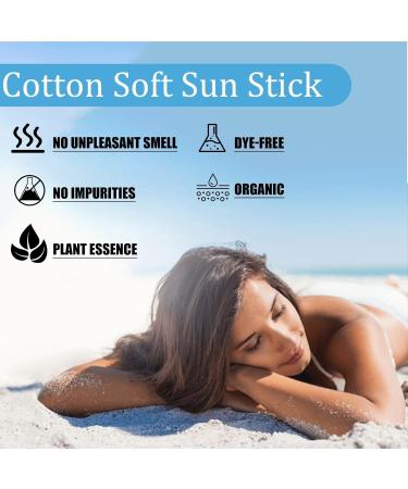 Suncream Stick Silky Fit | Korean SPF50+ Sunscreen Stick | No White Cast Lightweight Moisturizing Protection for Face & Body - Buy Online on GoSupps.com