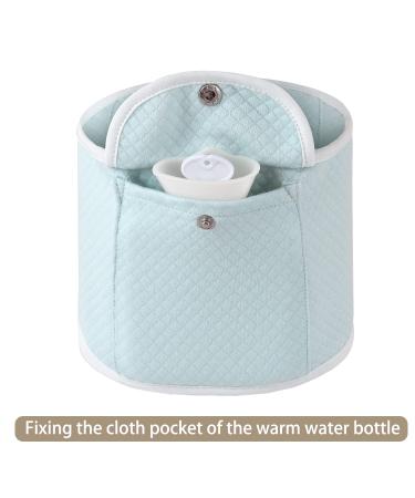 Baby Colic Gas Relief Heated Tummy Wrap - Soothing Belly Belt for Newborns - Blue - Buy Online on GoSupps.com