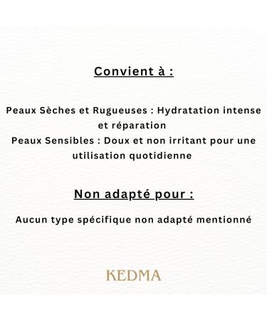 Kedma - Body Butter Pure Lilac - Nourishing Body Butter with Cocoa Butter and Dead Sea Minerals - For Dry Skin and Cracked Elbows - 250g - Buy Online on GoSupps.com