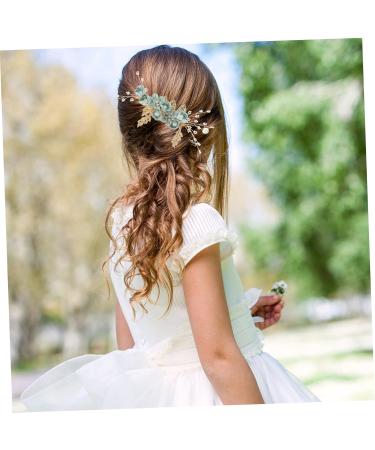 Beavorty Hair Comb for Bride Hairstyles Hair Accessories for Women Wedding Pearl Hair Comb for Women Wedding Comb for Bridal Bridesmaid Flower Pin Women Hair Side Bridal Comb Hair Clip Link - Buy Online on GoSupps.com