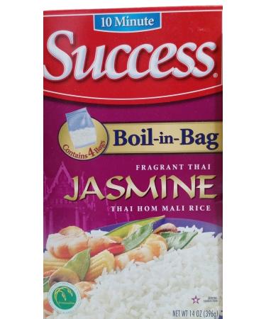 Success Rice 10 Minute Boil-In-Bag Variety Pack - Jasmine, Brown & White - 12 Bags Total - Buy Online on GoSupps.com