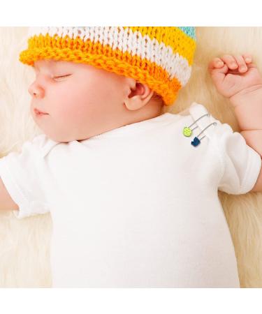 30 Pieces 2.4 Inch Stainless Steel Diaper Pins with Animal Pattern Plastic Head - Baby Safety Pins for Kids - Random Patterns - Buy Online on GoSupps.com