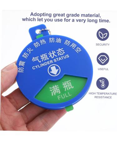 Hemoton Cable Rods 3pcs Signage Emblems Labels Hospital Cylinder Status Sign Cylinder Status Plate Oxygen Tank - Buy Online on GoSupps.com
