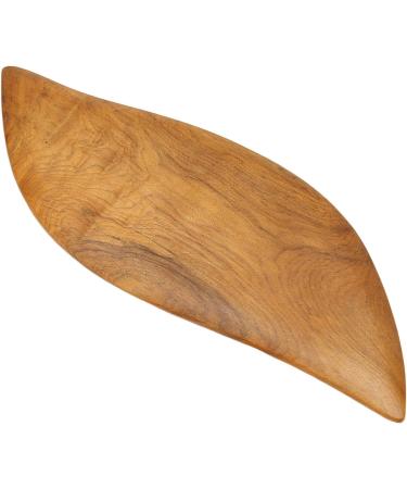 Verdant Touch Gua Sha Massage Tool - Fragrant Wooden Meridian Shaber for Face & Body | Enhance Your Wellness Routine - Buy Online on GoSupps.com