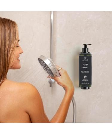 AURA LUXURY COLLECTION White Nettle Shampoo Shower Kit 480 ml + Anti-Burglar Holder (No Stand 480 ml (Pack of 12) - Buy Online on GoSupps.com