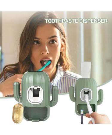 Automatic Toothpaste Squeezer - Multi-Purpose Wall Toothpaste Squeezer Holder Tube Squeezing Aids for Hand Cream Toothpaste Face Wash Moisturizers Sunscreen Hamil - Buy Online on GoSupps.com