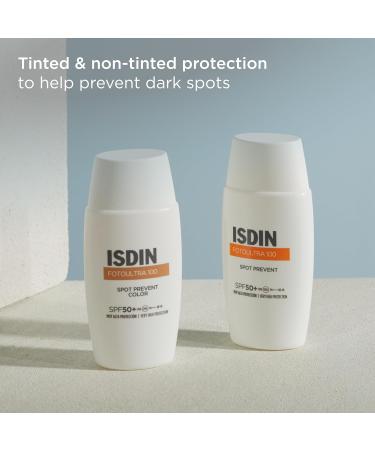 ISDIN Fotoultra Spot Prevent Color SPF 50+ Facial Sunscreen with Daily Use Color that Helps Prevent Sun Spots - Buy Online on GoSupps.com