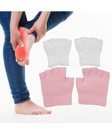 Qukaim Spa Fingerless Gloves Moisturizing Gel Fingerless Gloves and Open Toe Socks Set for Cracked Hands and Feet Spa Repair Kit. - Buy Online on GoSupps.com