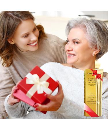 Retinol Under Eye Cream for Puffiness & Dark Circles - Anti-Aging Serum with Massage Head & Hyaluronic Acid - Buy Online on GoSupps.com