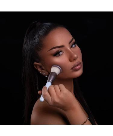 Luvia Cosmetics Brush - Prime Buffer Foundation Make-up Brush for Easy Blending | Vegan & Eco-Friendly - Buy Online on GoSupps.com