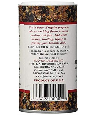 Janes Krazy Mixed Up Pepper Seasoning 2.5 oz - Pack of 3 | Spice Blend for Flavorful Dishes - Buy Online on GoSupps.com