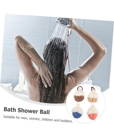 Buy Housoutil 8 Pcs Bath Balls - Exfoliating Shower Sponge Set for Soft Skin | International Shipping - Buy Online on GoSupps.com