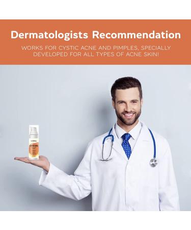 Cystic Hormonal and Severe Acne Treatment Cream - Anti Acne Ingredients, USA Designed, Japan Formulated (100ml/3.38oz) - Buy Online on GoSupps.com