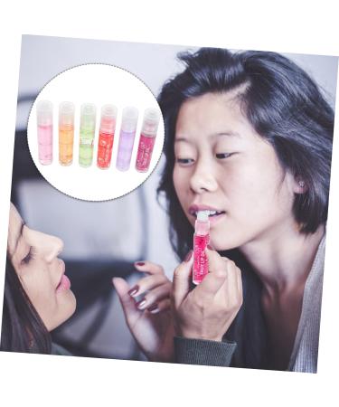 6pcs Moisturizing Fruit Lip Balm & Gloss Set - Hydrating Lip Pomade Lipstick & Liquid Gloss for Smooth Lips - Buy Online on GoSupps.com