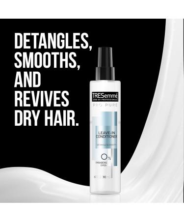 TRESemme Leave-In Hair Detangler Spray - Pro Pure Sulfate-Free Conditioner for Dry Damaged Hair - 6.1 Fl Oz - Cruelty-Free Hair Care for All - Buy Online on GoSupps.com