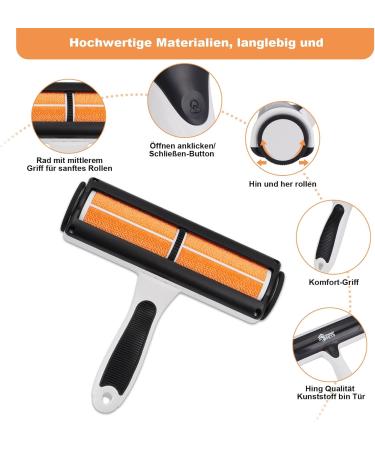 Ownpets Animal Hair Remover Set | Best Dog & Cat Hair Remover for Carpets Sofas Cars & Clothes - Buy Online on GoSupps.com