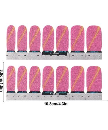 Nail Polish Decals Unique Charming Nail Polish Strip Fashionable Self adhesive Fully Wrapped for Nail Schools(02) - Buy Online on GoSupps.com
