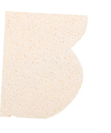 Beavorty Flower Shaped Cotton Loofah Sponge for Exfoliating Body - Light Yellow 13x13cm - Buy Online on GoSupps.com
