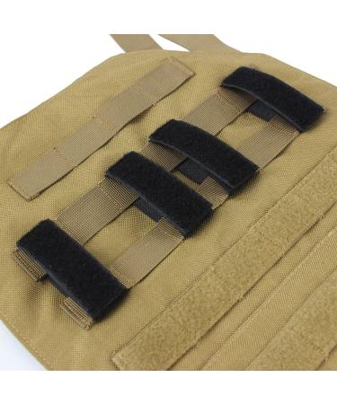 X2TKTACT Molle Strips for Attaching Tactical ID Patches - for 3-inch high Patches  Patches Display Tactical Molle Strips for Badges- 4-Count (Black) - Buy Online on GoSupps.com