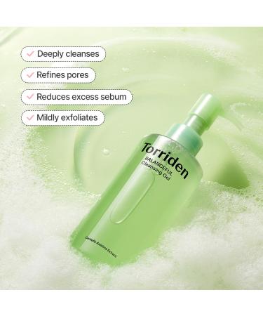 Buy Torriden BALANCEFUL Cica Cleansing Gel 6.76 fl. oz. Soothing Daily Facial Cleanser with 5 Centella Asiatica Extracts Hydrate and Calm Your Skin International Shipping Available - Buy Online on GoSupps.com