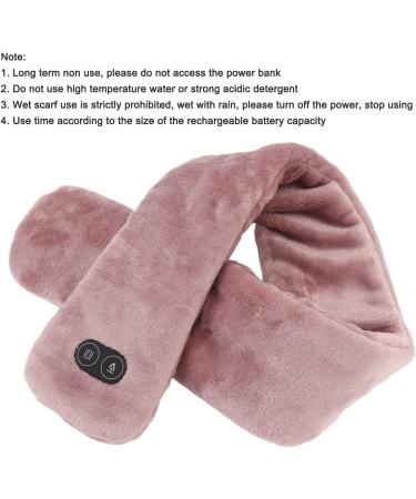 Ylszhy Heated Scarf - USB Velvet Washable & Soft Neck Heating Pillow for Men & Women - Ideal for Winter Outdoor Activities Commuting Hiking & Skiing (Light Brown) - Buy Online on GoSupps.com