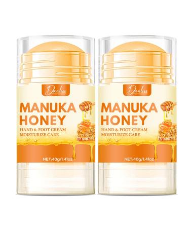 Manuka Honey Hand and Foot Cream, Softening and Moisturizing, Foot Moisturizer, Dead Skin Remover, Honey Restoration Balm, Helps Cracked Skin, Moisturizes,