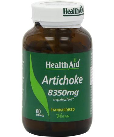 HealthAid Artichoke 60 Tablets - Natural Support for Digestive Health - Buy Online on GoSupps.com