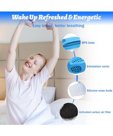 2 in 1 Anti Snoring Solution for Men and Women - Snore Stopper Aid for Natural Snore Reduction and Better Sleep - Buy Online on GoSupps.com