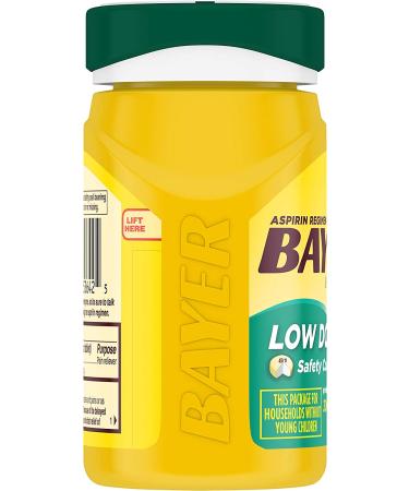 Bayer 81mg Aspirin: #1 Doctor Recommended Pain Reliever - 300 Count - Buy Online on GoSupps.com