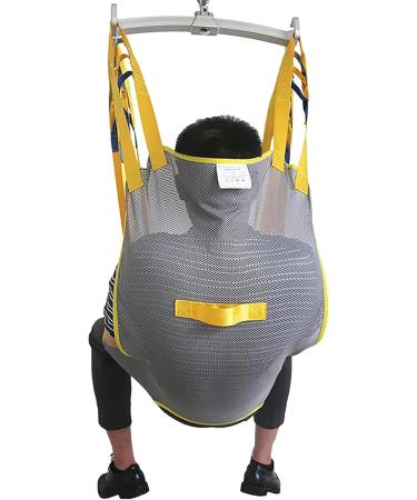 Universal Patient Lift Sling Sling Divided Leg with Head Support Hoyer Lift Sling Medical Transfer Sling for Patients Shower Bath Full Body Lifts Slings for Elderly(Medium) - Buy Online on GoSupps.com
