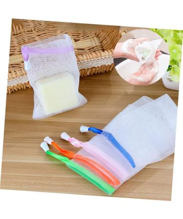 AUTSUPPL 30pcs Foaming Net Soap Soap Saver Holder Soap Sack Saver Foam Nets Soap Nylon - Buy Online on GoSupps.com