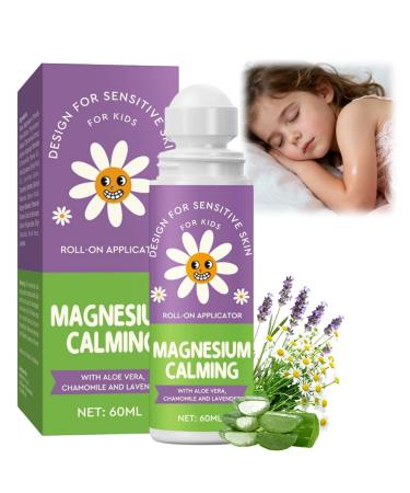 Magnesium Lotion for Kids Gentle Roll on Magnesium Lotion for Sleep Moisturizing Skin & Improve Children Bedtime