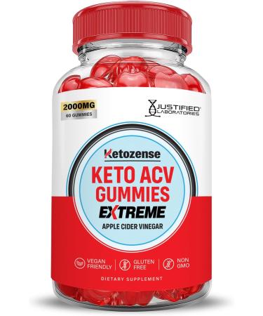 Buy (2 Pack) Ketozense Keto ACV Gummies - 2000MG Vegan Non-GMO with Pomegranate & Beet Juice - 120 Gummies for Keto Diet - International Shipping Available - Buy Online on GoSupps.com