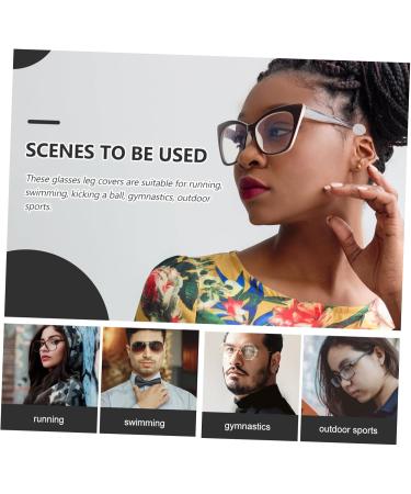 Uonlytech 40 STK Anti-Slip Silicone Covers for Glasses | Slide-Resistant Mats & Tools | International Shipping - Buy Online on GoSupps.com