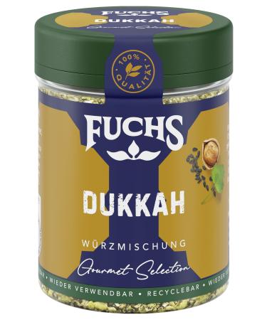 Fuchs spice gourmet selection nearby East-Africa-Dukkah spice mix refillable spice mix for refining fish and lamb vegan 50 g - Buy Online on GoSupps.com