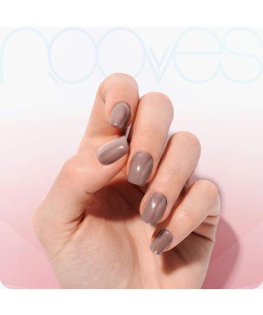  NOOVES NOOVES NAILS Premium Gel Nail Sheets - Terra | Nude | Semi-Hardened Gel Nail Strips | Semi-Permanent Gel Nail Stickers | Gel Nail Stickers | Gel Nail Stickers - Buy Online on GoSupps.com