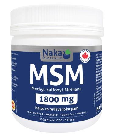 Naka Platinum Naka Msm 1800mg Relieve Joint Pain 300 gram