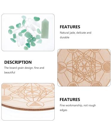 Yoga Healing Stones Set - Chakra Crystal Therapy Kit for Meditation & Energy Balancing | Semi-Precious Crystals for Holistic Healing - Buy Online on GoSupps.com