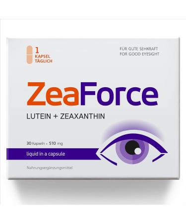 Zeaforce - Enhance Your Eyesight with 1 Daily Capsule | Fast-Acting Liquid Formula | Laboratory Tested - Buy Online on GoSupps.com