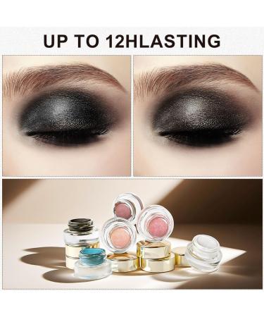  LOPHE LOPHE Long-Lasting Black Eyeshadow - High Pigmentation Water Resistant Metallic Eyeshadow - Shimmering Smudge-Proof Glitter Effect - Vegan - Cruelty-Free - 5g - Buy Online on GoSupps.com
