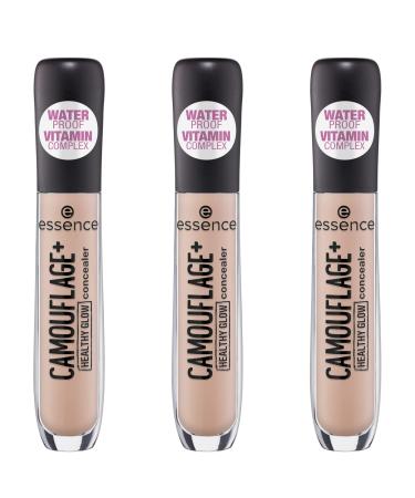 essence essence CAMOUFLAGE+ HEALTHY GLOW Set of 3 complexion correctors no. 10 nude color with vitamins brightening natural radiant vegan waterproof alcohol-free paraben-free 3 x 5 ml