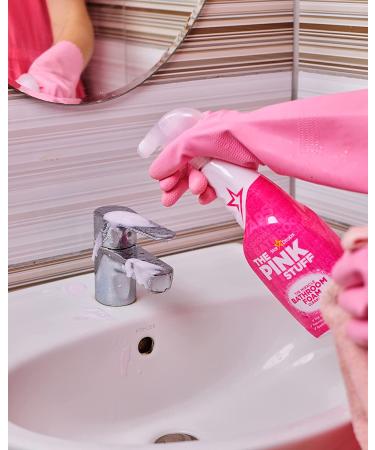 Stardrops The Pink Stuff Miracle Bathroom Foam Cleaner 750ml - 25.36 Fl Oz - Buy Online on GoSupps.com