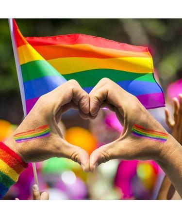 Rainbow Face Paint Kit 4pcs Rainbow Pride Flag Face Paint Neon Face Paint Body Paint Pride Flag Face Crayon Paints Makeup for LGBT Gay Lesbian Pride Parade Cosplay Party Halloween - Buy Online on GoSupps.com