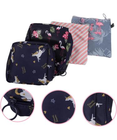 Gleavi 4-Piece Storage Bags Set - Waterproof Cotton Holders for Bandages Coins Cosmetics & Jewelry - Ideal for Women & Kids - Buy Online on GoSupps.com