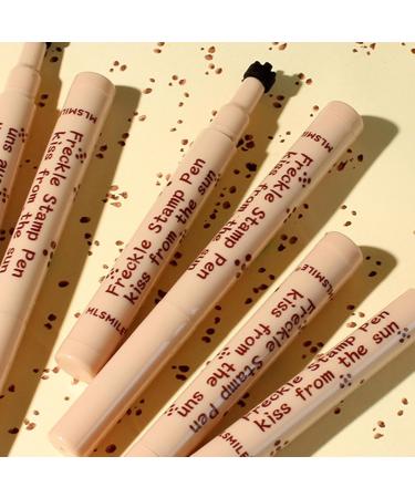 Freckles Stamp Pen Freckles Stamp Waterproof Long Lasting Freckles Pen Natural Freckles Makeup for Women Makeup Hersil - Buy Online on GoSupps.com