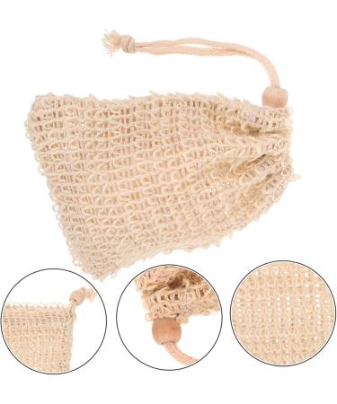 Didiseaon 30 Pcs Net Exfoliating Bath Soap Soap Storage Bathing Soap Pouch Ramie - Buy Online on GoSupps.com