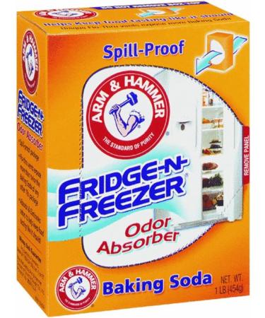 Arm & Hammer baking Soda  Fridge-N-Freezer Pack  Odor absorber  14 oz  Pack Of 6 - Buy Online on GoSupps.com