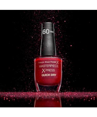 Max Factor Masterpiece Xpress Nail Polish Mellow Merlot 8 ml Mellow Merlot 8 ml (Pack of 1) - Buy Online on GoSupps.com