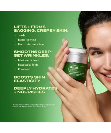 Murad Retinal ReSculpt Overnight Cream Anti-Aging Face & Neck Cream with Encapsulated Retinal & NAD+ Firms Lifts & Hydrates Skin 1.7 Fl Oz - Buy Online on GoSupps.com
