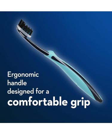 Oral-B Power Pro-Flex Charcoal Manual Toothbrush Soft 4 Count - Buy Online on GoSupps.com